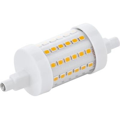 Eglo LED R7S dimmerabile, lampadina ad asta con illuminazione a 360°, 8 Watt (equivalente a 68 Watt), 950 Lumen, lampada a pannocchia illuminante bianco caldo, 2700k, Ø 2,9 cm, 7,8 cm Eglo LED R7S dimmerabile, lampadina ad asta con illuminazione a 360°, 8 Watt (equivalente a 68 Watt), 950 Lumen, lampada a pannocchia illuminante bianco caldo, 2700k, Ø 2,9 cm, 7,8 cm