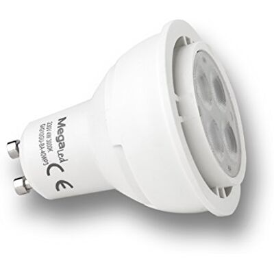 MegaLed Tvtech-Bomb.Led Dicroica 4W High Power Fria 360 Lumens MegaLed Tvtech-Bomb.Led Dicroica 4W High Power Fria 360 Lumens