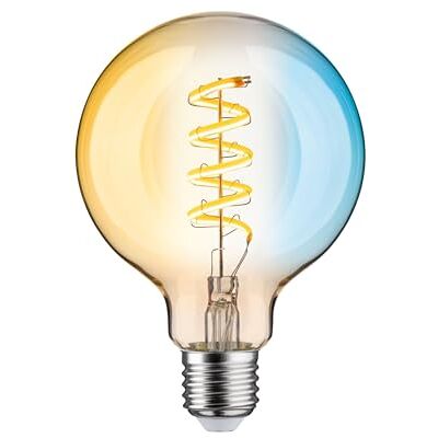 Paulmann Lampadina a filamento 230V Smart Home Zigbee LED Globe G95 E27 600lm 7,5W Tunable White dimmerabile dorato Paulmann Lampadina a filamento 230V Smart Home Zigbee LED Globe G95 E27 600lm 7,5W Tunable White dimmerabile dorato