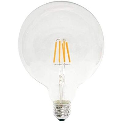 MARINO CRISTAL 21546 GLOBO G125 filoled 11W (EX 100W) E27 1521 LUMEN 2700°K 125 X 178mm MARINO CRISTAL 21546 GLOBO G125 filoled 11W (EX 100W) E27 1521 LUMEN 2700°K 125 X 178mm