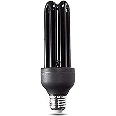KUNGPENG Lampadina a raggi UV 26 Watt E27 3U con effetto fluorescente ottima per discoteca festa dj luce nera 220V KUNGPENG Lampadina a raggi UV 26 Watt E27 3U con effetto fluorescente ottima per discoteca festa dj luce nera 220V