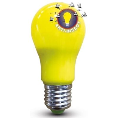 DURALAMP LAMPADA LED E27 ANTI INSETTI 220V 7W LED TECNOLOGIA SMD TEMPERATURA COLORE 1700K DURALAMP LAMPADA LED E27 ANTI INSETTI 220V 7W LED TECNOLOGIA SMD TEMPERATURA COLORE 1700K