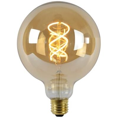 LUCIDE LED Bulb – LED lampada – Ø 12,5 cm – LED dim. – 1 X 5 W 2200 K – Amber LUCIDE LED Bulb – LED lampada – Ø 12,5 cm – LED dim. – 1 X 5 W 2200 K – Amber