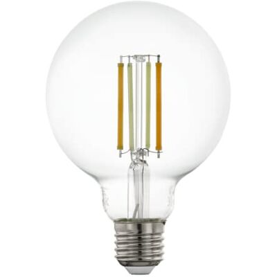 Eglo connect LED lampadina E27, Smart Home vintage chiara, LED Globo 6 Watt (equivale a 60 Watt), 806 Lumen, E27 dimmerabile, temperatura colore regolabile, LED G80, Ø 8 cm Eglo connect LED lampadina E27, Smart Home vintage chiara, LED Globo 6 Watt (equivale a 60 Watt), 806 Lumen, E27 dimmerabile, temperatura colore regolabile, LED G80, Ø 8 cm