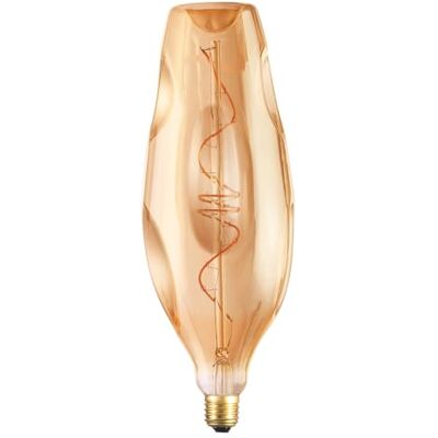 Suprema , Lampadina LED Decorativa Giant, Dimmerabile, Luce Calda, Attacco E27 (Ambra bottiglia) Suprema , Lampadina LED Decorativa Giant, Dimmerabile, Luce Calda, Attacco E27 (Ambra bottiglia)