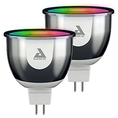 CHACON Awox 2 Lampadina Led Gu5.3. Bluetooth, Multicolore CHACON Awox 2 Lampadina Led Gu5.3. Bluetooth, Multicolore