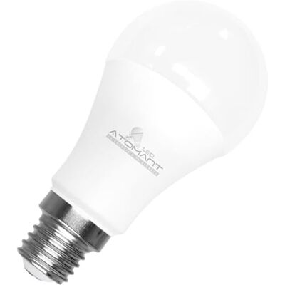 LED ATOMANT Lampadina LED E27 9W con Sensore Crepuscolare, Accensione e Spegnimento Automatico, Colore Bianco Freddo (6500K), 850 Lumen LED ATOMANT Lampadina LED E27 9W con Sensore Crepuscolare, Accensione e Spegnimento Automatico, Colore Bianco Freddo (6500K), 850 Lumen