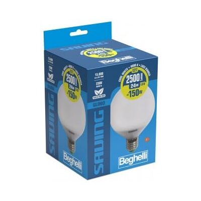 Beghelli Lampadina Globo LED 4000K 2700 Lumen - Lampadina LED Beghelli Lampadina Globo LED 4000K 2700 Lumen - Lampadina LED