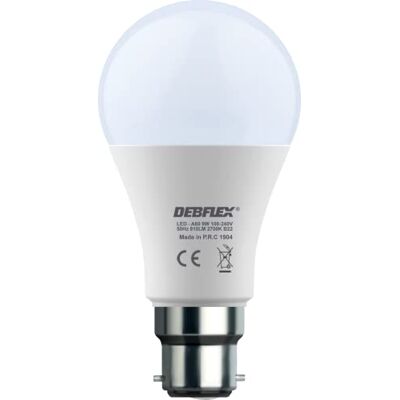 DEBFLEX Lampadina a LED a basso consumo, attacco B22, 2700 Kelvin DEBFLEX Lampadina a LED a basso consumo, attacco B22, 2700 Kelvin