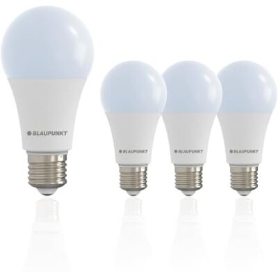 Blaupunkt E27 A65 Lampada LED 18W Bianco Freddo 1980lm, Confezione da 4 Risparmio energetico, Non dimmerabile, Sostituisce 150-180W, Extra luminosa – per magazzini e aree industriali Blaupunkt E27 A65 Lampada LED 18W Bianco Freddo 1980lm, Confezione da 4 Risparmio energetico, Non dimmerabile, Sostituisce 150-180W, Extra luminosa – per magazzini e aree industriali