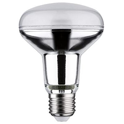 Paulmann Riflettore a LED standard 230V R80 230V 10W 800lm 80mm argentato vetro 4000K E27 Paulmann Riflettore a LED standard 230V R80 230V 10W 800lm 80mm argentato vetro 4000K E27
