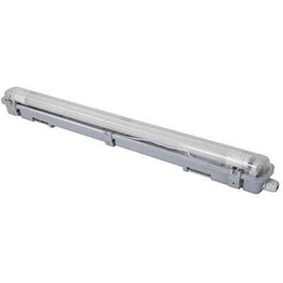 Perel Lampada da soffitto con lampadina LED T8 – Impermeabile. Perel Lampada da soffitto con lampadina LED T8 – Impermeabile.