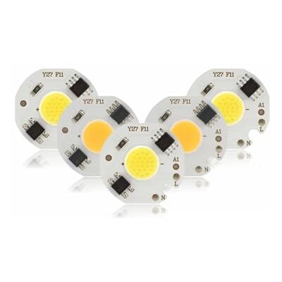 Pearl 10 pz/lotto 3W 5W 7W 9W LED COB Chip Lampada 220V Smart IC Nessun driver necessario Lampadina LED for faretto Faretto Illuminazione bianca fredda/calda(Warm White,220V_9W) Pearl 10 pz/lotto 3W 5W 7W 9W LED COB Chip Lampada 220V Smart IC Nessun driver necessario Lampadina LED for faretto Faretto Illuminazione bianca fredda/calda(Warm White,220V_9W)