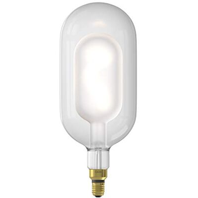 CALEX Lampada LED dimmerabile, in vetro, 3 W, colore: trasparente/opaco CALEX Lampada LED dimmerabile, in vetro, 3 W, colore: trasparente/opaco