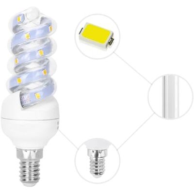 Brightium Faretto LED a spirale E14 7W: illumina il tuo spazio in modo efficiente ed elegante. Risparmia energia e goditi una luce calda e piacevole, perfetta per qualsiasi ambiente. Brightium Faretto LED a spirale E14 7W: illumina il tuo spazio in modo efficiente ed elegante. Risparmia energia e goditi una luce calda e piacevole, perfetta per qualsiasi ambiente.