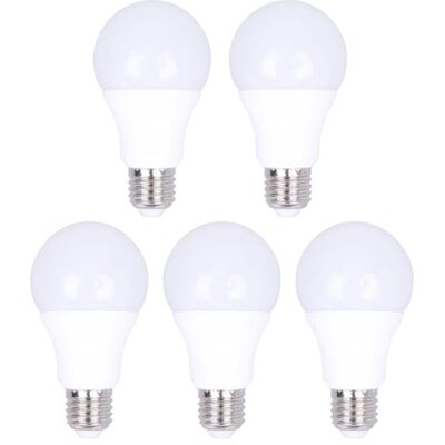 Europalamp 5AME27-12W02_NEW 5 lampadine LED E27 12W 4500K bianco neutro ad alta luminosità Europalamp 5AME27-12W02_NEW 5 lampadine LED E27 12W 4500K bianco neutro ad alta luminosità