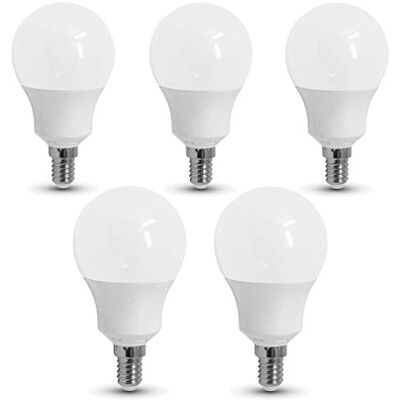 Zone Set di 5 lampadine a LED, attacco E14, angolo di diffusione 200°, Termoplastica, bianco caldo (3000 K)., A60, 9W (5-er Pack), E14 Zone Set di 5 lampadine a LED, attacco E14, angolo di diffusione 200°, Termoplastica, bianco caldo (3000 K)., A60, 9W (5-er Pack), E14