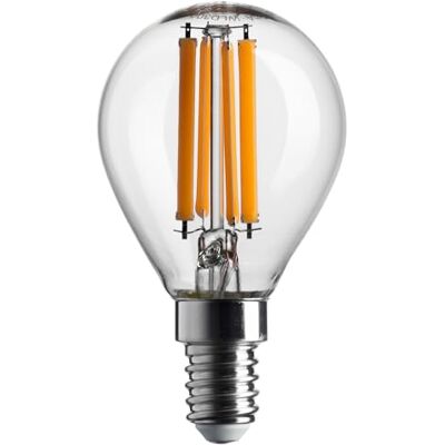 SHOT lampadina led 7W E14 1055lm 2700k luce calda vetro trasparente equivalente 75W SHOT lampadina led 7W E14 1055lm 2700k luce calda vetro trasparente equivalente 75W