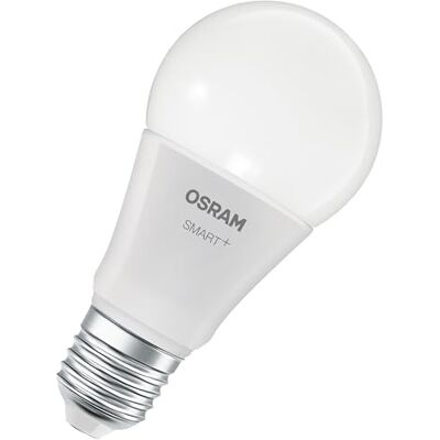 OSRAM Lampada LED SMART A60, forma lampadina E27, 9W ZigBee 3.0, bianco regolabile 2700-6500K, dimmerabile, Alexa, Google Assistant OSRAM Lampada LED SMART A60, forma lampadina E27, 9W ZigBee 3.0, bianco regolabile 2700-6500K, dimmerabile, Alexa, Google Assistant