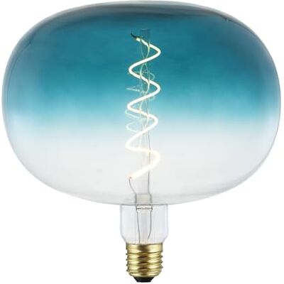 Suprema , Lampadina LED Decorativa Vintage Apple, Filamento Spirale, Dimmerabile, Luce Calda, Attacco E27 (Blu) Suprema , Lampadina LED Decorativa Vintage Apple, Filamento Spirale, Dimmerabile, Luce Calda, Attacco E27 (Blu)