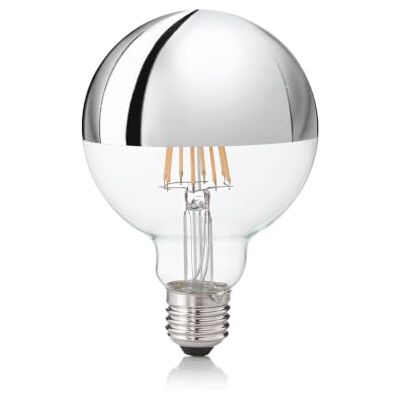 Ideal Lux Lampadina Classic e27 8w Globo d95 Cromo 3000k Lampadina LED Ideal Lux Lampadina Classic e27 8w Globo d95 Cromo 3000k Lampadina LED