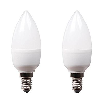XQ-lite 10.024.07 LED candela E14 5.5 W bianco caldo 470lm (Confezione da) xq13188 – 2 (Confezione da 10), Vetro, 5.5 W, Bianco, 11.9 x 22.5 x 9.9 cm, unità XQ-lite 10.024.07 LED candela E14 5.5 W bianco caldo 470lm (Confezione da) xq13188 – 2 (Confezione da 10), Vetro, 5.5 W, Bianco, 11.9 x 22.5 x 9.9 cm, unità
