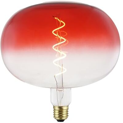 Suprema , Lampadina LED Decorativa Vintage Apple, Filamento Spirale, Dimmerabile, Luce Calda, Attacco E27 (Rosso) Suprema , Lampadina LED Decorativa Vintage Apple, Filamento Spirale, Dimmerabile, Luce Calda, Attacco E27 (Rosso)