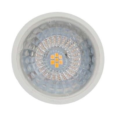 WatioWave Proiettore in plastica GU10 ricci da 6 W con chip 4000 K e angolo di 110 gradi. Ideale per un'illuminazione efficiente e decorativa. WatioWave Proiettore in plastica GU10 ricci da 6 W con chip 4000 K e angolo di 110 gradi. Ideale per un'illuminazione efficiente e decorativa.