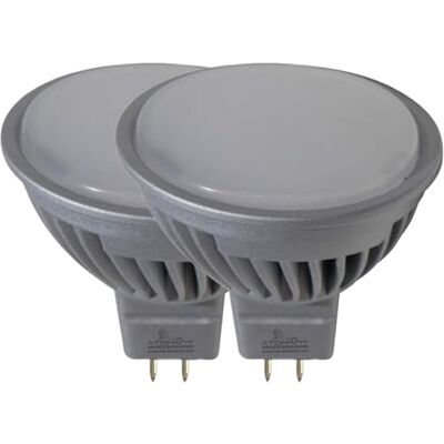 LED ATOMANT 2x Lampadina LED MR16 12V/24V 7W Dimmerabile Bianco Freddo Attacco GU5.3, 6500K, Angolo di apertura 120°, 600 lumen LED ATOMANT 2x Lampadina LED MR16 12V/24V 7W Dimmerabile Bianco Freddo Attacco GU5.3, 6500K, Angolo di apertura 120°, 600 lumen