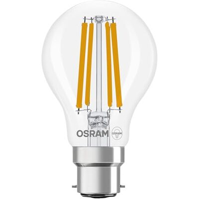 OSRAM Lampada LED Superstar Classic A100 11W 865, luce diurna 6500K, B22d, trasparente, 1521 lm, 15.000 ore, dimmerabile OSRAM Lampada LED Superstar Classic A100 11W 865, luce diurna 6500K, B22d, trasparente, 1521 lm, 15.000 ore, dimmerabile