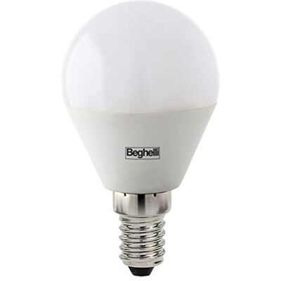 Beghelli 56870 Lampadina Sfera LED 3000K 700lm E14 7W 45x80mm Beghelli 56870 Lampadina Sfera LED 3000K 700lm E14 7W 45x80mm