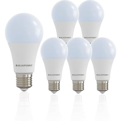 Blaupunkt E27 A65 Lampadina LED Goccia 18W Luce Diurna, Confezione da 6 Attacco Edison E27, Massima luminosità immediata, Elevata resa 1980lm, Garanzia 3 anni – per ispezione e lavori di dettaglio Blaupunkt E27 A65 Lampadina LED Goccia 18W Luce Diurna, Confezione da 6 Attacco Edison E27, Massima luminosità immediata, Elevata resa 1980lm, Garanzia 3 anni – per ispezione e lavori di dettaglio