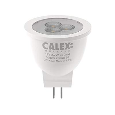 CALEX Lampada LED in vetro, 7 W, luce bianca calda, taglia unica CALEX Lampada LED in vetro, 7 W, luce bianca calda, taglia unica