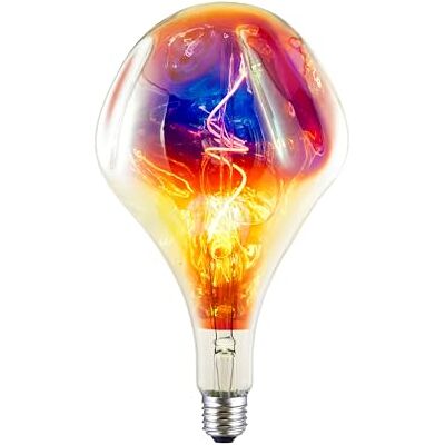 Suprema , Lampadina LED Decorativa Giant, Dimmerabile, Luce Calda, Attacco E27 (Rainbow goccia) Suprema , Lampadina LED Decorativa Giant, Dimmerabile, Luce Calda, Attacco E27 (Rainbow goccia)
