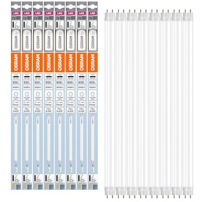 OSRAM LED TUBE T8 15 EM 438 mm, tubo LED lineare, 5.4W, 650lm, 4000K, luce bianca fredda, sostituzione LED per tubi fluorescenti T8 con attacco G13, lunga durata, basso consumo energetico OSRAM LED TUBE T8 15 EM 438 mm, tubo LED lineare, 5.4W, 650lm, 4000K, luce bianca fredda, sostituzione LED per tubi fluorescenti T8 con attacco G13, lunga durata, basso consumo energetico