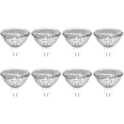 Bonlux Lampada Alogena MR16 GU5.3 20W Dimmerabile 12V Attacco Bi-Pin Angolo Di Emissione 30 Gradi Bianco Caldo 2800K Confezione Da 10 Bonlux Lampada Alogena MR16 GU5.3 20W Dimmerabile 12V Attacco Bi-Pin Angolo Di Emissione 30 Gradi Bianco Caldo 2800K Confezione Da 10