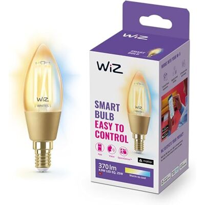 Lampadina Intelligente WiFi WIZ - Vintage Ambra Dimmerabile E14 5W Lampadina Intelligente WiFi WIZ - Vintage Ambra Dimmerabile E14 5W