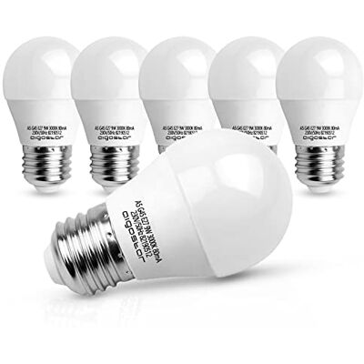Aigostar Lampadina LED E27 9W (Equivalenti a 62W), Luce Calda 3000K, 840 Lumen, Mini Globo, CRI > 80, Non Dimmerabile, Pacco da 5 Aigostar Lampadina LED E27 9W (Equivalenti a 62W), Luce Calda 3000K, 840 Lumen, Mini Globo, CRI > 80, Non Dimmerabile, Pacco da 5