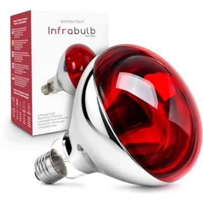Boston Tech Lampada a infrarossi flessibile per termoterapia. Rapido sollievo per il dolore muscolare (Lampadina) Boston Tech Lampada a infrarossi flessibile per termoterapia. Rapido sollievo per il dolore muscolare (Lampadina)