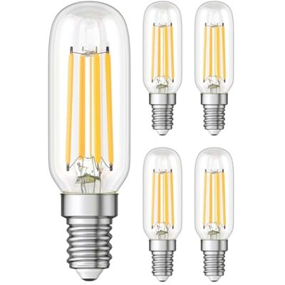ledscom.de 5x lampadina LED E14, T25, bianco caldo (2900 K), 4,2 W, 507lm ledscom.de 5x lampadina LED E14, T25, bianco caldo (2900 K), 4,2 W, 507lm