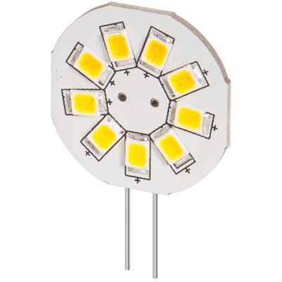 goobay Set di 3 faretti LED da incasso, 1,5 W, attacco G4, sostituisce 15 W, 120 lumen, luce bianca calda da 2800 K goobay Set di 3 faretti LED da incasso, 1,5 W, attacco G4, sostituisce 15 W, 120 lumen, luce bianca calda da 2800 K