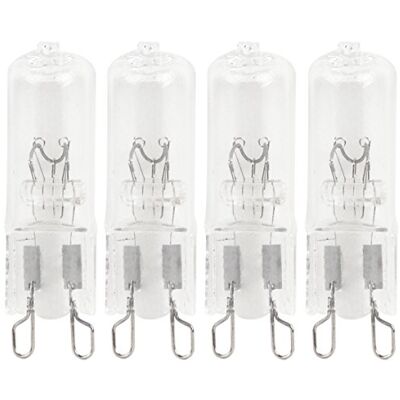XQ-lite Capsula Alogena G9, 46 W, Bianco, 4 unità XQ-lite Capsula Alogena G9, 46 W, Bianco, 4 unità