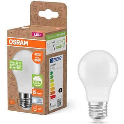 OSRAM Lampada LED STAR CLASSIC A 40 FR, 4,9W, 470lm, 4000K OSRAM Lampada LED STAR CLASSIC A 40 FR, 4,9W, 470lm, 4000K