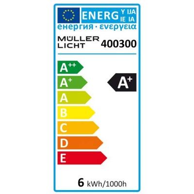 MÜLLER LICHT Müller-Licht lampada LED 5,5 W E14 A+ MÜLLER LICHT Müller-Licht lampada LED 5,5 W E14 A+