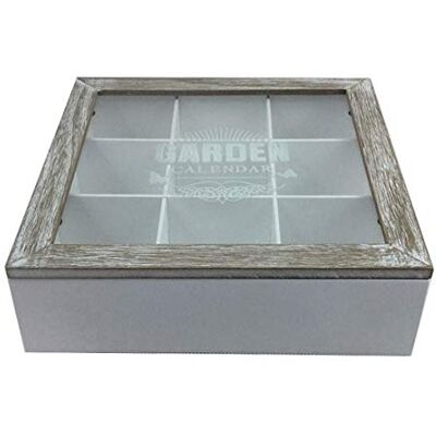 B And B 65126 Lanterna in Ferro, Bianco, 20 x 20 x 49 cm B And B 65126 Lanterna in Ferro, Bianco, 20 x 20 x 49 cm