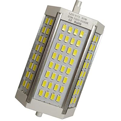 LED ATOMANT Lampadina LED R7S 118mm 30W Dimmerabile Bianco Neutro 3000lm 4500K, Senza ventola LED ATOMANT Lampadina LED R7S 118mm 30W Dimmerabile Bianco Neutro 3000lm 4500K, Senza ventola