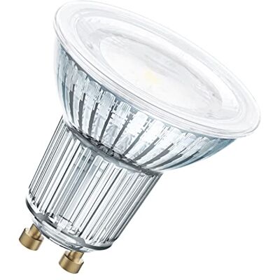 OSRAM Spot, Attacco GU10, Caldo, 2700 K, 8.30 W = Equivalente a 80 W, LED Superstar PAR16, Bianco Freddo, Confezione Singola OSRAM Spot, Attacco GU10, Caldo, 2700 K, 8.30 W = Equivalente a 80 W, LED Superstar PAR16, Bianco Freddo, Confezione Singola