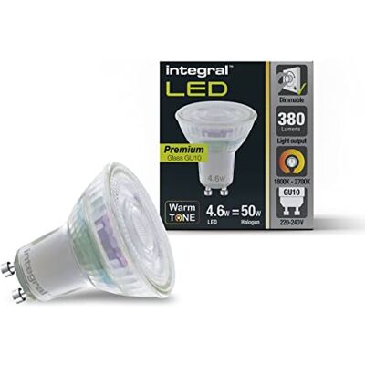 Integral Lampadina LED, GU10, 4,6 W Integral Lampadina LED, GU10, 4,6 W