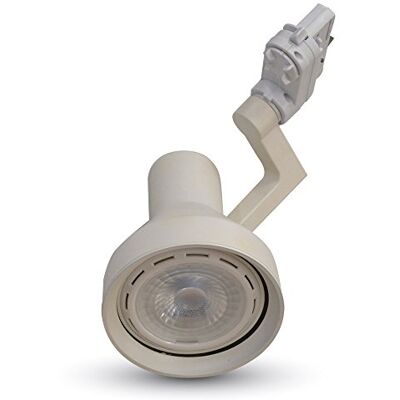 V-TAC Portalampada Binario 4 Poli Orientabile Lampadina Par30 E27 Bianco V-TAC Portalampada Binario 4 Poli Orientabile Lampadina Par30 E27 Bianco