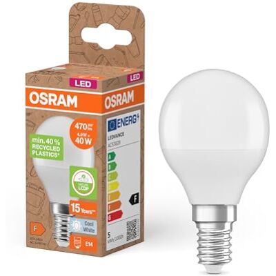 OSRAM Lampada LED STAR CLASSIC P 40 FR, 4,9W, 470lm, 4000K OSRAM Lampada LED STAR CLASSIC P 40 FR, 4,9W, 470lm, 4000K